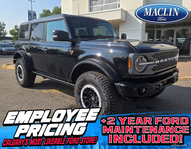 2025 Ford Bronco BADLANDS | SASQUATCH PKG | CO-PILOT360 | G.O.A. in Cars & Trucks in Calgary
