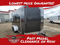 2022 FACTORY OUTLET TRAILERS RENTAL 7x16ft Enclosed Cargo