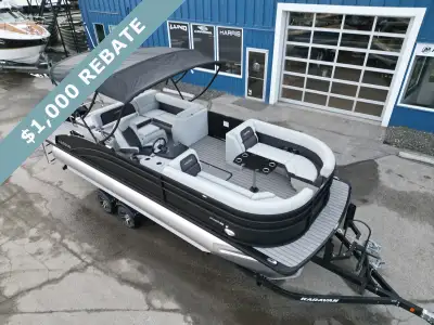 The 2025 Harris 230 Cruiser is a spacious and stylish pontoon designed to elevate on-water experienc...