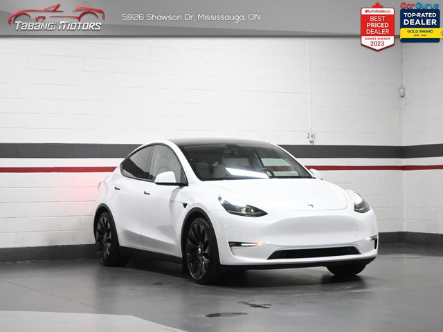 2022 Tesla Model Y Performance No Accident White Leather Dual Mo in Cars & Trucks in Mississauga / Peel Region - Image 3
