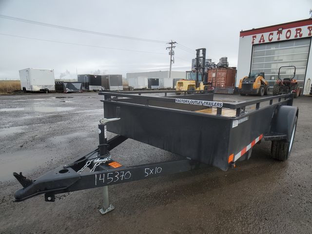 2024 Canada Trailers 5x10 Steel Side Utility in Cargo & Utility Trailers in Kamloops - Image 3