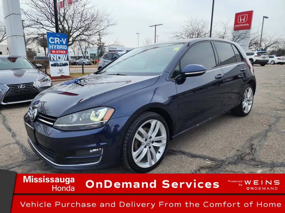 2017 Volkswagen Golf 1.8 TSI Highline /CERTIFIED/ NO ACCIDENTS