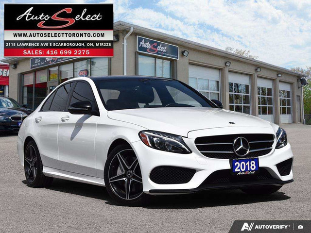 2018 Mercedes-Benz C-Class 4Matic C300 4Matic - AMG Night Pkg... in Cars & Trucks in City of Toronto