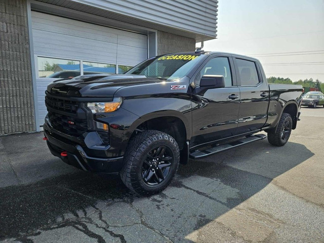 2023 CHEVROLET Silverado 1500 CUSTOM TRAIL BOSS, V8, CREW CAB, B in Cars & Trucks in Shawinigan