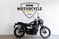 2023 Triumph Scrambler 900 Jet Black