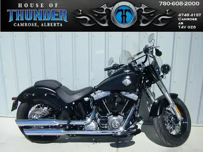 2013 Harley Davidson FLS Slim The perfect blend of classic, raw bobber style and contemporary power...