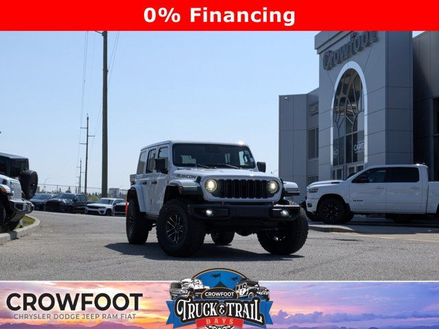 2025 Jeep Wrangler Rubicon X - 35 INCH A/T TIRES - Trailer Tow in Cars & Trucks in Calgary