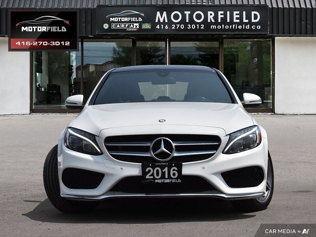 2016 Mercedes-Benz C-Class C 300 4MATIC *Accident Free, Red Leat in Cars & Trucks in City of Toronto - Image 2