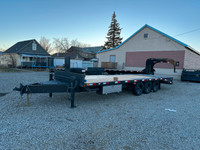 2024 Precision BF24B-T7SP 24’ Deck Above Trailer w/Monster Ramps