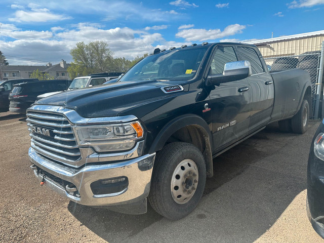 2019 Ram 3500 LONGHORN DUALLY | H.O. CUMMINS | AISIN TRANSMISSIO in Cars & Trucks in Moose Jaw - Image 3