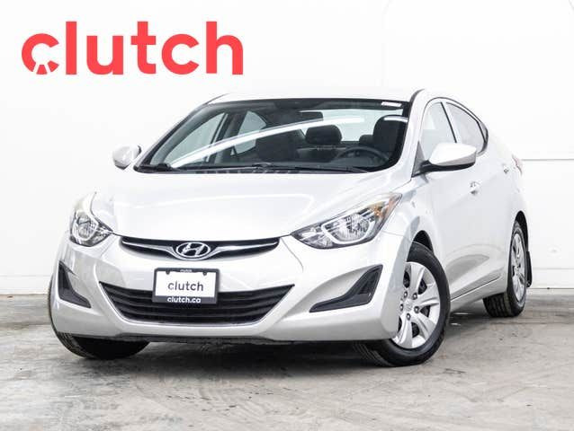 2016 Hyundai Elantra L USB Input, AUX Input, 12V Outlet in Cars & Trucks in City of Toronto