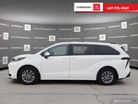 Check out this 2024 Toyota Sienna LE 8-Passenger AWD with 25,642 KMS, finished in a sleek White exte... (image 2)