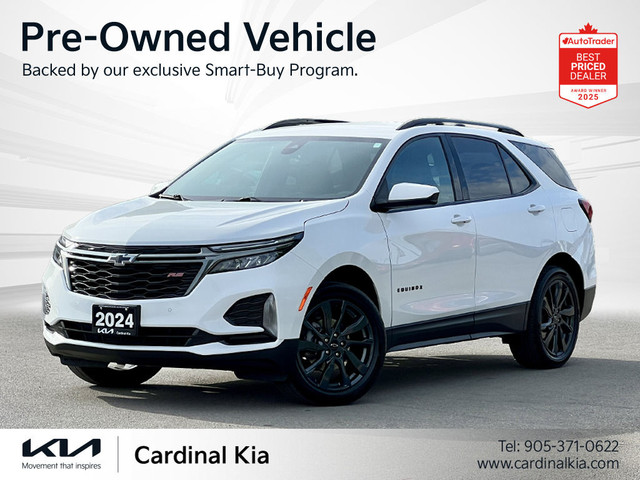 2024 Chevrolet Equinox RS AWD Remote Starter, Heated Seats, Blue in Cars & Trucks in St. Catharines