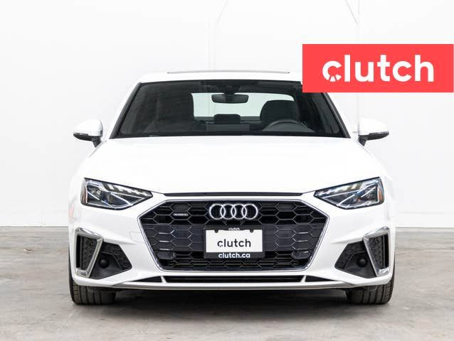 2020 Audi A4 Progressiv AWD w/ Apple CarPlay & Android Auto, Nav in Cars & Trucks in Bedford - Image 2