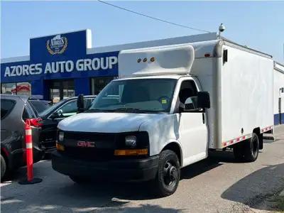 Excellent condition and rare 14 Foot Box GMC Savana 3500. Perfect for your next job. Come see it tod...