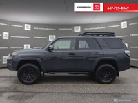 Check out this 2024 Toyota 4Runner 4WD TRD Pro with 6,850 KMS, finished in a sleek Grey exterior. Pa... (image 2)