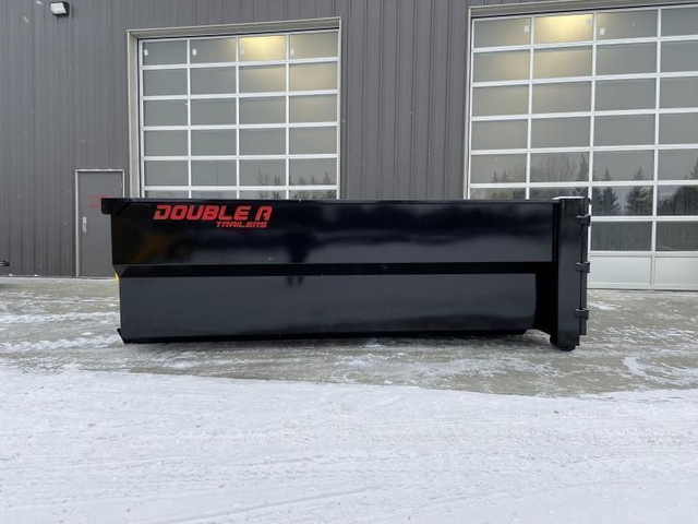 2024 Double A Trailers Roll Off Dump Trailer 14ft Bin -12 Yard C in Cargo & Utility Trailers in Calgary