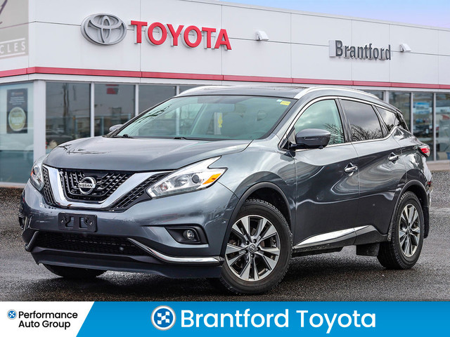  2017 Nissan Murano SL AWD - WINTER TIRES - GREY ON BLACK in Cars & Trucks in Brantford