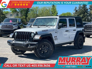 2021 Jeep Wrangler Unlimited Unlimited Willys | 3.6L V6 | Blind Spt Mtr | Remot