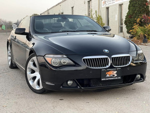2005 BMW 6 Series 2dr 645Ci Cabriolet, Certified, 2 years warranty