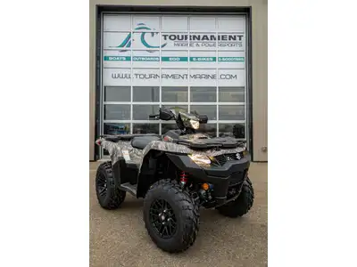 OUR MOST POWERFUL KING QUAD WITH POWER STEERING, MAG WHEELS AND CARRIER COVERS The KingQuad 750 XPZ...