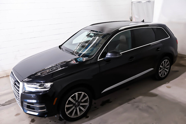 2018 Audi Q7 KOMFORT + 7 PASSAGERS + CUIR + TOIT OUVRANT PANO SI in Cars & Trucks in Laval / North Shore - Image 3