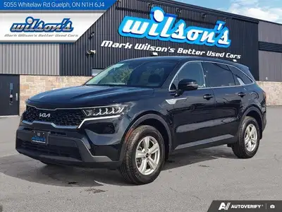 Come see this certified 2022 Kia Sorento LX+ AWD | 3rd Row | Heated Seats | CarPlay + Android | Rear...