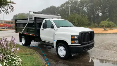 2021 International CV515 Dump Truck, Diesel, Rear Wheel Drive 4X2, 3 Seater. Comes with Cruise Contr...