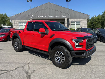 2018 Ford F-150 RAPTOR SUPERCAB 3.5L ECOBOOST 4X4 TOIT OUVRANT C