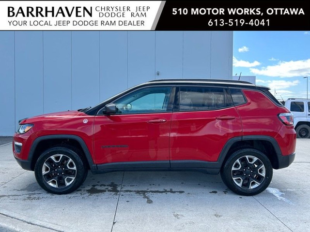 2018 Jeep Compass Trailhawk 4x4 | Nav | Pano Roof | Leather in Cars & Trucks in Ottawa - Image 3