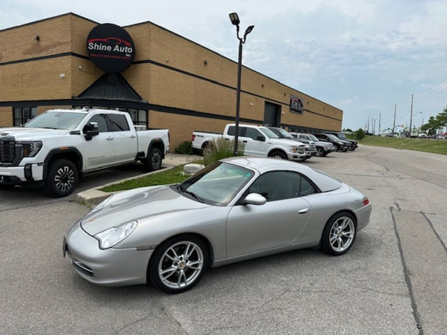 2002 Porsche 911 CARRERA Cabriolet 6 Spd MANUAL ANDRIOD AUTO Cer in Cars & Trucks in Mississauga / Peel Region