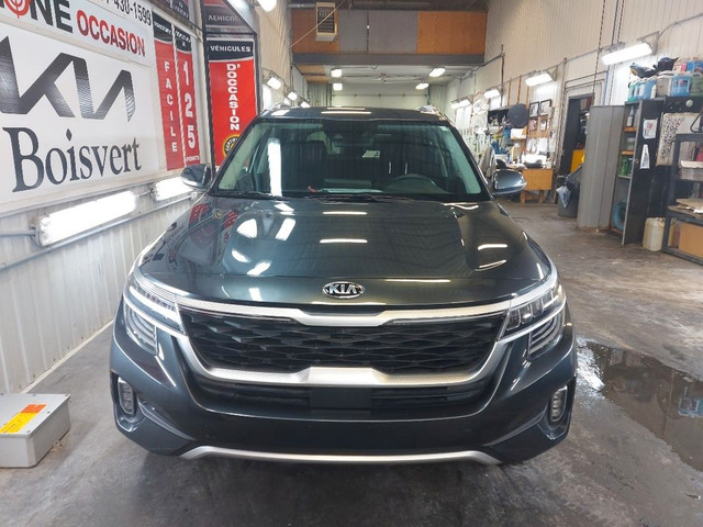  2021 Kia Seltos CERTIFIÉ BAS KILO CUIR TOIT OUVRANT DÉMARREUR in Cars & Trucks in Laval / North Shore - Image 2