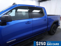 This beautiful new Dynamic Blue Metallic on Jet Black 2024 GMC Sierra 1500 Elevation Crew Cab 4WD co... (image 6)