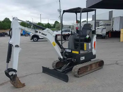 2016 Bobcat E20 mini excavator, 2,080 hours Call or Text for more details Mark Shannon 416-720-5570...