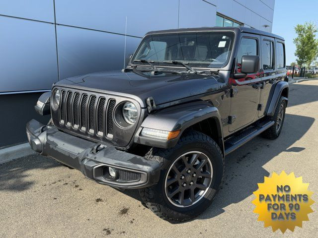 2021 Jeep Wrangler Unlimited Sport 80th Anniversary in Cars & Trucks in St. Albert