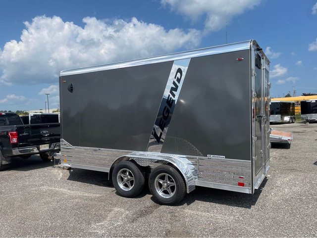 New 2024 7x14 + 3' V-Nose Legend Premium Trailer in Cargo & Utility Trailers in Barrie - Image 2