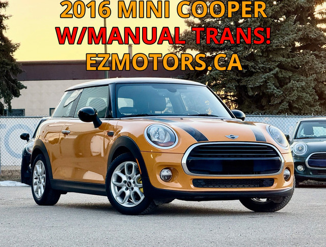 2016 MINI Cooper Hardtop MANUAL TRANS/ONE OWNER! CERTIFIED! in Cars & Trucks in Calgary