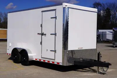 Miska Brute Pro Grade Enclosed Equipment Trailers 7'x14' Brute Enclosed - Starting at $26,157.00 - A...