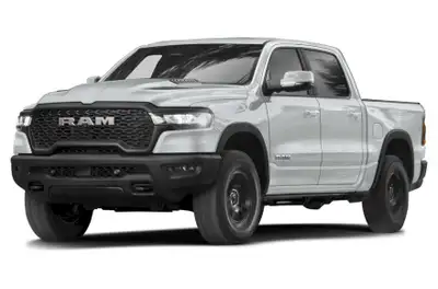 See Dealer Website for Details. RAM 1500 Rebel 2025 Engine: Straight 6 Cylinder Engine 3.0L L/100Km...