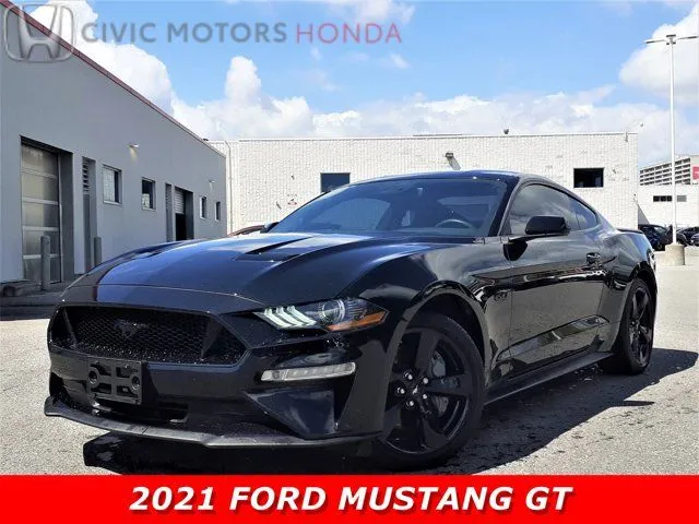 2021 Ford Mustang GT | 6 SPD | BACKUP CAMERA | PUSH BUTTON