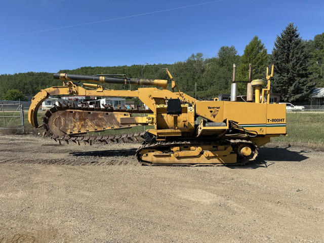 1993 Vermeer T800HT Trencher with 10' Custom Boom #9915 DP in Heavy Equipment in Edmonton - Image 4