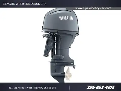 Nipawin Chrysler Dodge Ltd. F60LHC, 20in. Shaft 2025 Yamaha Outboards F60C For fishing, tubing and o...