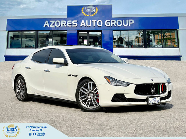 2015 Maserati Ghibli SQ4|Nav|B.Cam|Sunroof|Certified|All Wheel D in Cars & Trucks in City of Toronto