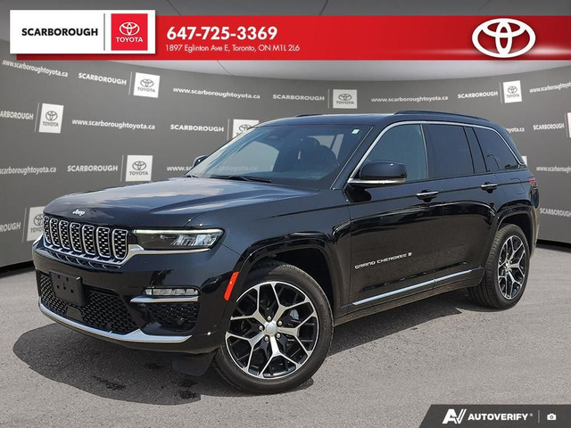 2024 Jeep Grand Cherokee Summit Reserve 4x4 | Leather | Sunroof  in Cars & Trucks in City of Toronto