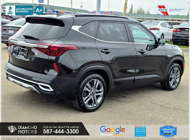 2022 Kia Seltos EX w/ Leather AWD in Cars & Trucks in Edmonton - Image 3