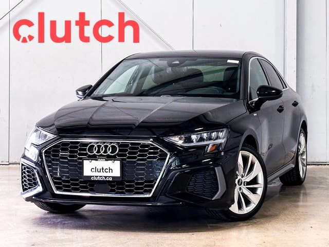 2023 Audi A3 Progressiv 40 AWD w/ Apple CarPlay, Heated Front Se in Cars & Trucks in Ottawa