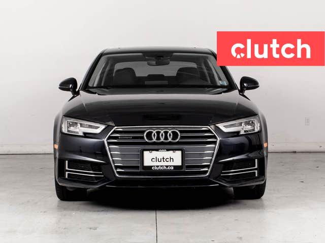 2018 Audi A4 Progressiv AWD w/ Sunroof, RearView Cam, Heated Sea in Cars & Trucks in Bedford - Image 2