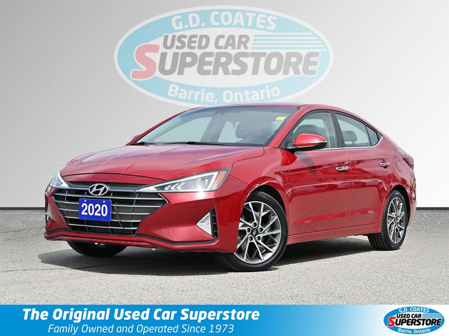 2020 Hyundai Elantra Luxury ~Heated Leather ~Bluetooth ~Sunroof  in Cars & Trucks in Barrie