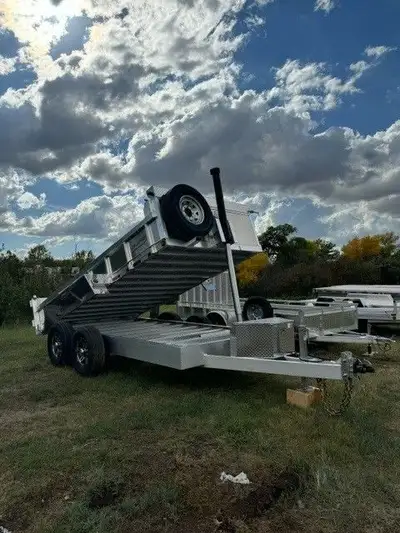 Bed length 14', Bed width 78.5", 2 - 7000lb Dexter torflex axle ,w/ EZ lube hubs ** elec. Brakes on...