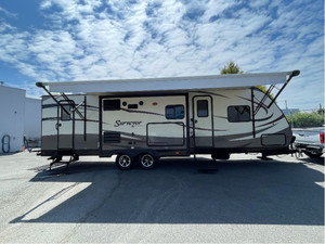 2016 RAM 3500 Forest River Surveyor 296BH RV Travel Trailer